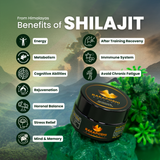 Rakaposhi Shilajit Resin – 100% Pure Himalayan Shilajit, 1 OZ
